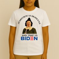 Scarecrow Is Brainless And That Is Biden T-Shirt