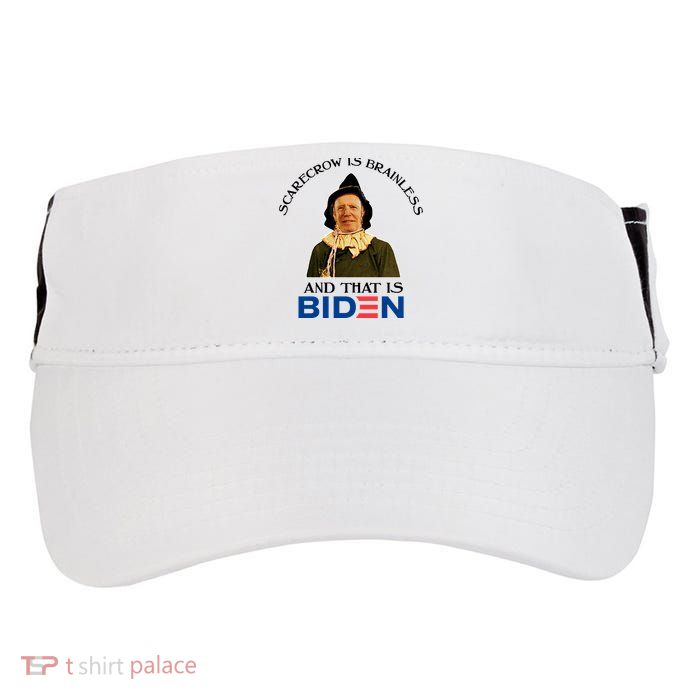 Scarecrow Is Brainless And That Is Biden Adult Drive Performance Visor