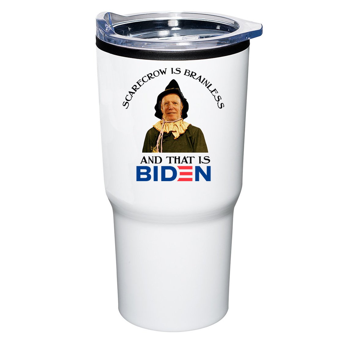 Scarecrow Is Brainless And That Is Biden Tumbler