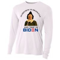 Scarecrow Is Brainless And That Is Biden Cooling Performance Long Sleeve Crew