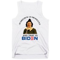 Scarecrow Is Brainless And That Is Biden Tank Top