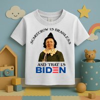 Scarecrow Is Brainless And That Is Biden Toddler T-Shirt