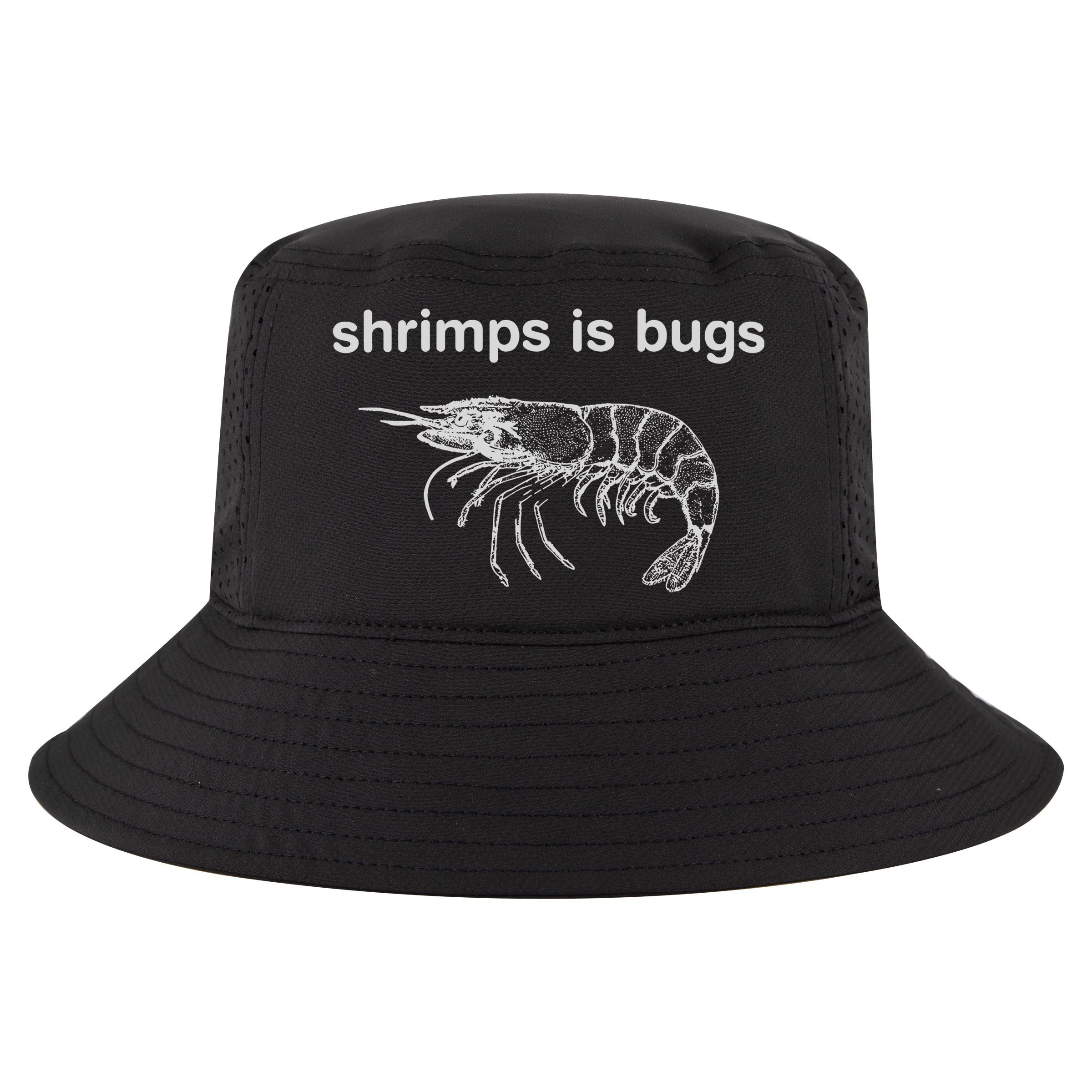 Shrimps Is Bugs Cool Comfort Performance Bucket Hat