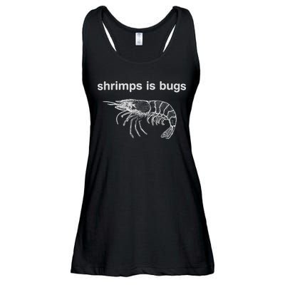 Shrimps Is Bugs Ladies Essential Flowy Tank