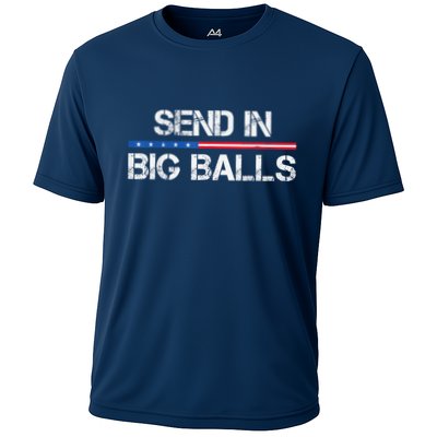 Send In Big Balls Doge D.O.G.E Cooling Performance Crew T-Shirt