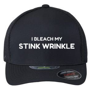 Sarcastic I Bleach My Stink Wrinkle Gag Humour Flexfit Unipanel Trucker Cap