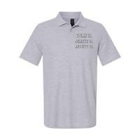 Speak It. Believe It. Receive It. Softstyle Adult Sport Polo