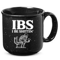 Skeleton I Be Shittin Ibs Funny 15oz Campfire Ceramic Mug