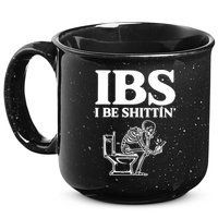 Skeleton I Be Shittin Ibs Funny 15oz Campfire Ceramic Mug