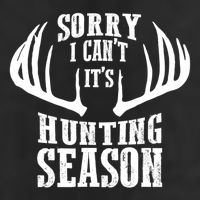 Sorry I Cant Its Hunting Season Adult Drive Performance Visor