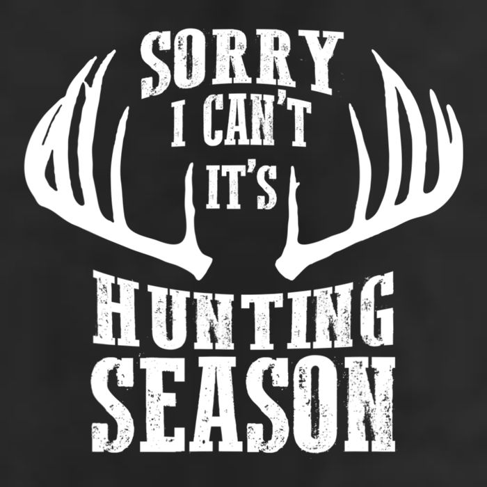 Sorry I Cant Its Hunting Season Adult Drive Performance Visor