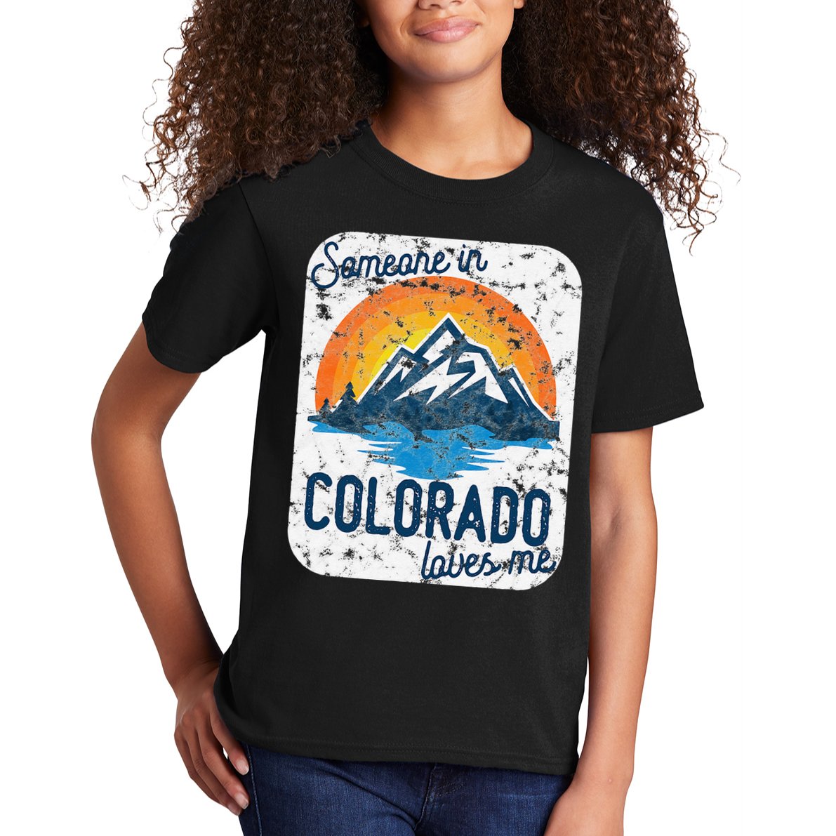 Someone In Colorado Loves Me Kids T-Shirt