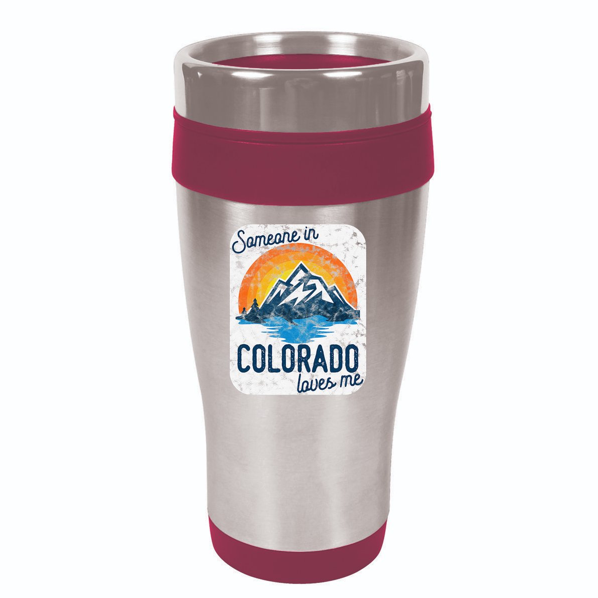 Someone In Colorado Loves Me 16oz Travel Tumbler