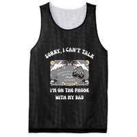 Sorry I CanT Talk IM On The Phone With My Dad Ouija Board Mesh Reversible Basketball Jersey Tank