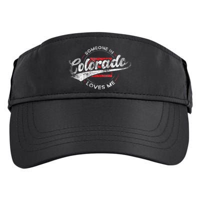 Someone In Colorado Loves Me Colorado Adult Drive Performance Visor