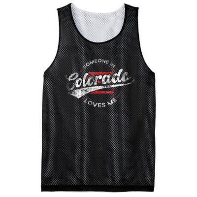 Someone In Colorado Loves Me Colorado Mesh Reversible Basketball Jersey Tank