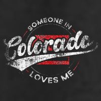Someone In Colorado Loves Me Colorado Golf Towel