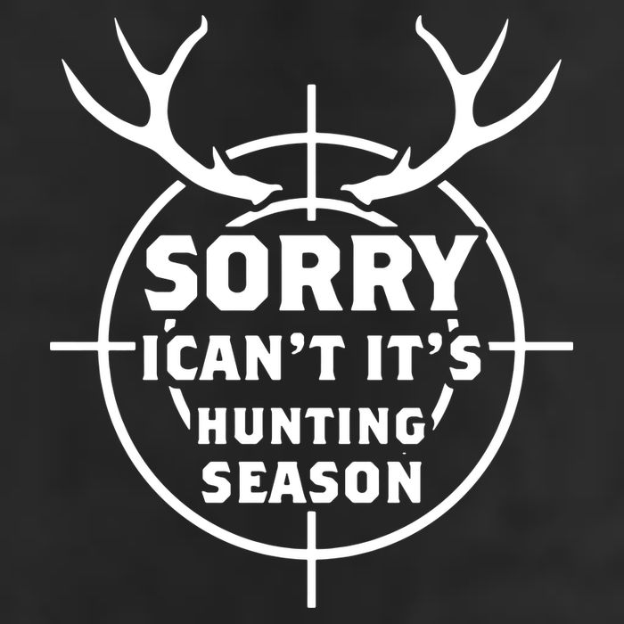 Sorry I Can`t It`s Hunting Season Adult Drive Performance Visor