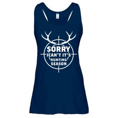 Sorry I Can`t It`s Hunting Season Ladies Essential Flowy Tank