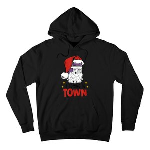 Sani-Cloth Is Coming To Town Funny Christmas Nurse Nursing Hoodie