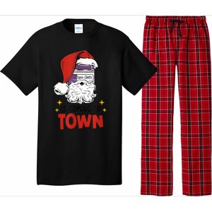 Sani-Cloth Is Coming To Town Funny Christmas Nurse Nursing Pajama Set