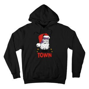 Sani-Cloth Is Coming To Town Funny Christmas Nurse Nursing Tall Hoodie