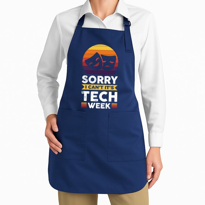Sorry I CanT ItS Tech Week Apron