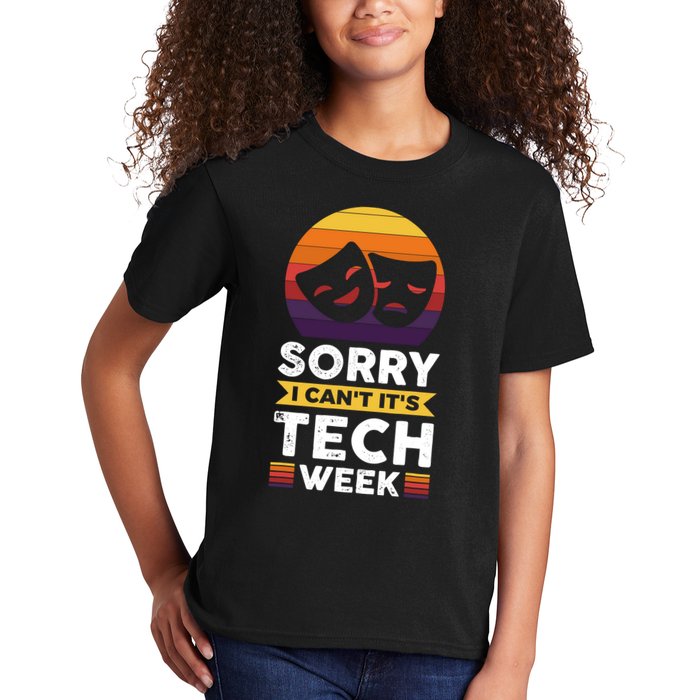 Sorry I CanT ItS Tech Week Kids T-Shirt