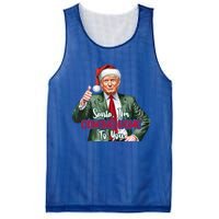 Santa IM Coming Home To You Funny Trump Santa Christmas Cute Gift Mesh Reversible Basketball Jersey Tank