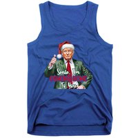 Santa IM Coming Home To You Funny Trump Santa Christmas Cute Gift Tank Top