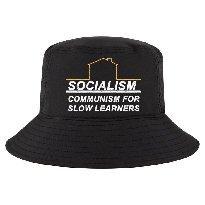 Socialism Is Communism For Slow Learners Cool Comfort Performance Bucket Hat