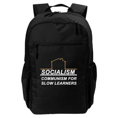 Socialism Is Communism For Slow Learners Daily Commute Backpack