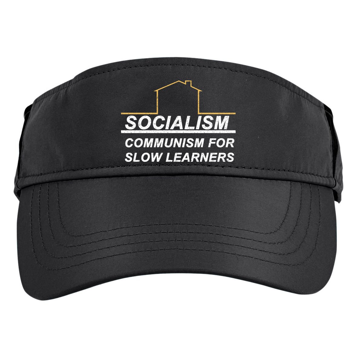 Socialism Is Communism For Slow Learners Adult Drive Performance Visor