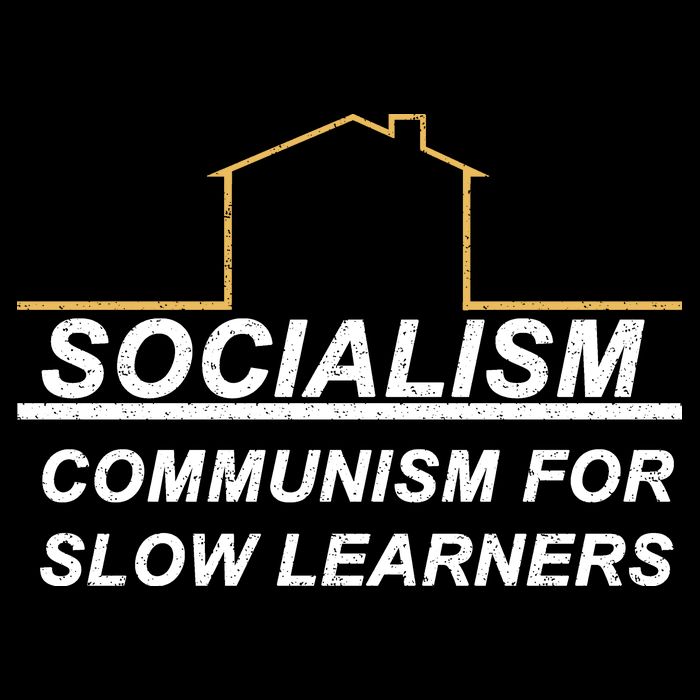 Socialism Is Communism For Slow Learners Drawstring Bag