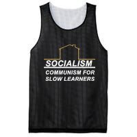 Socialism Is Communism For Slow Learners Mesh Reversible Basketball Jersey Tank