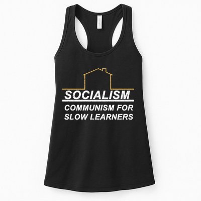 Socialism Is Communism For Slow Learners Womens Tank Top