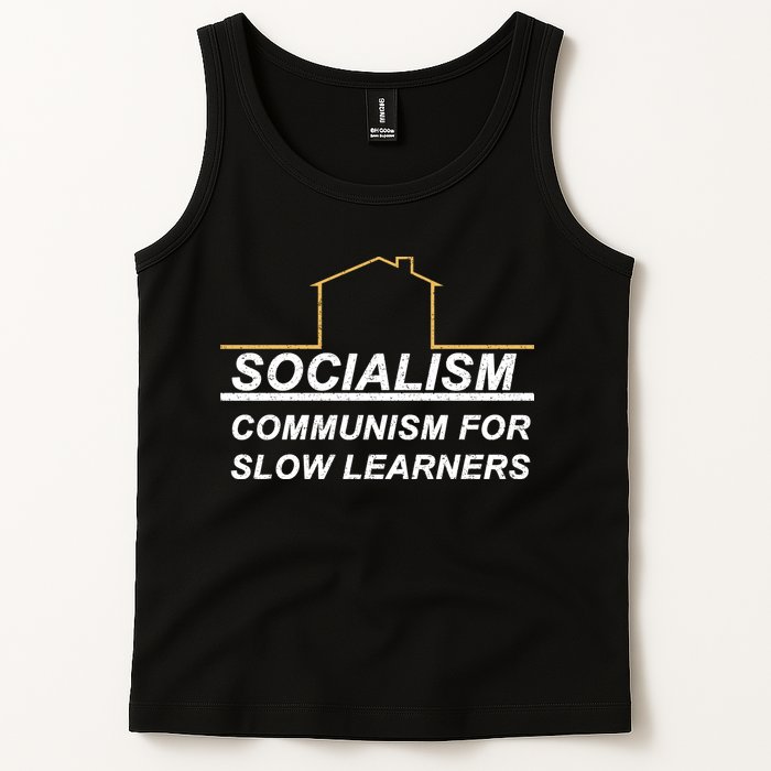 Socialism Is Communism For Slow Learners Tank Top
