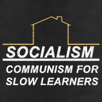 Socialism Is Communism For Slow Learners Microfiber Hand Towel