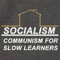 Socialism Is Communism For Slow Learners Vector Backpack