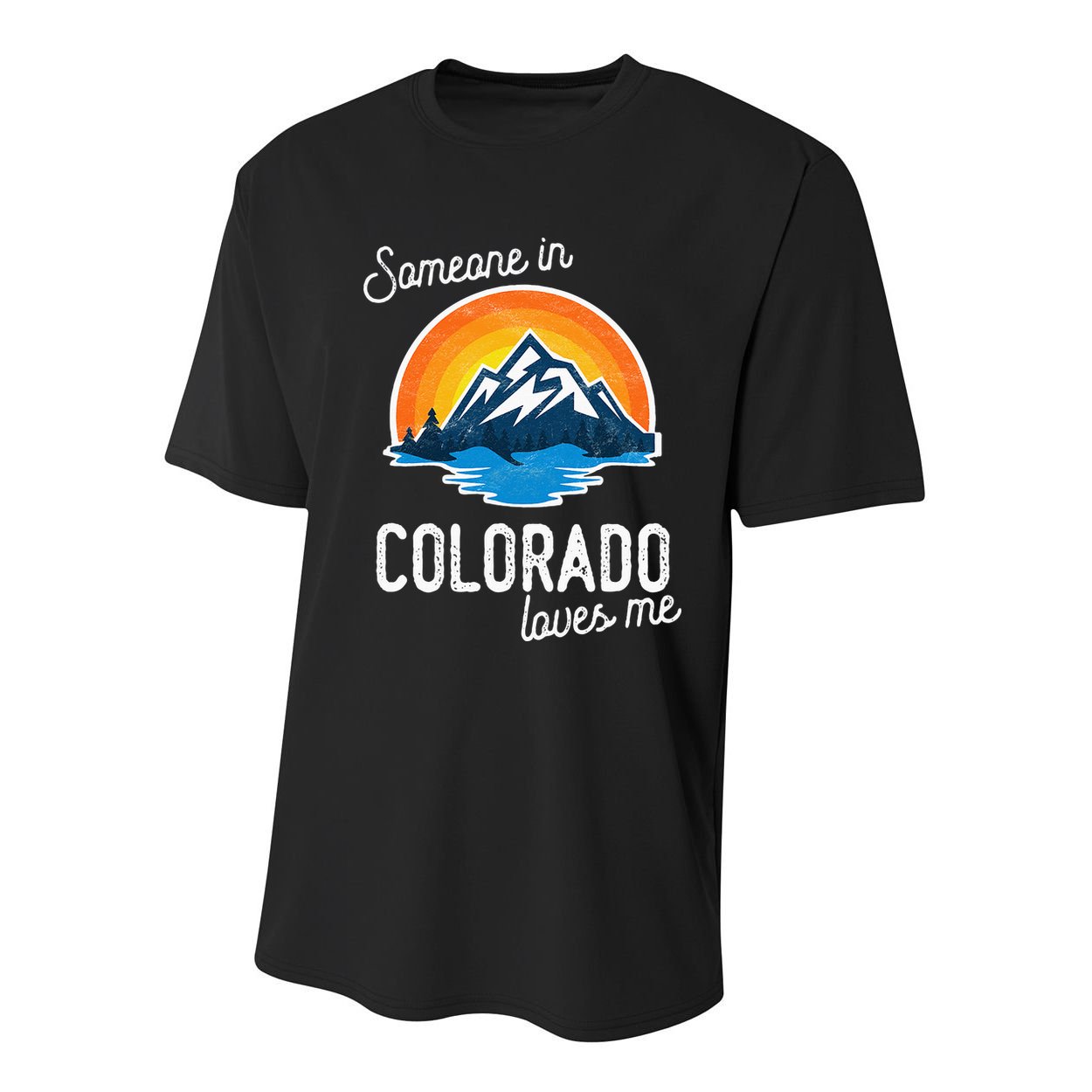 Someone In Colorado Loves Me Youth Performance Sprint T-Shirt