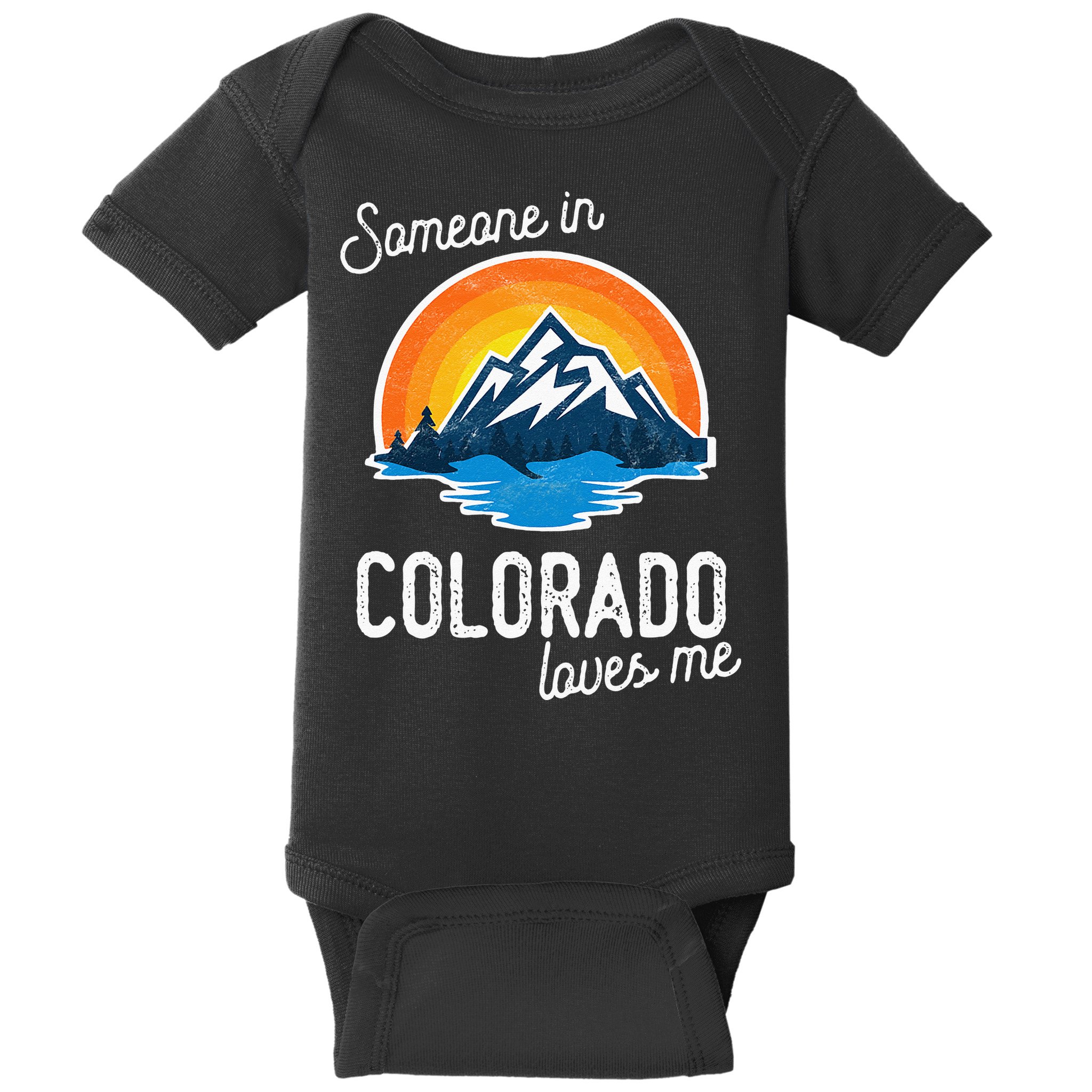 Someone In Colorado Loves Me Baby Bodysuit