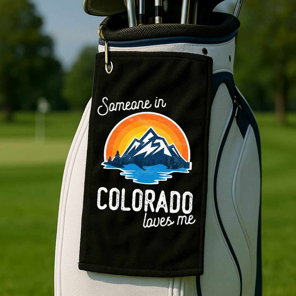 Someone In Colorado Loves Me Golf Towel