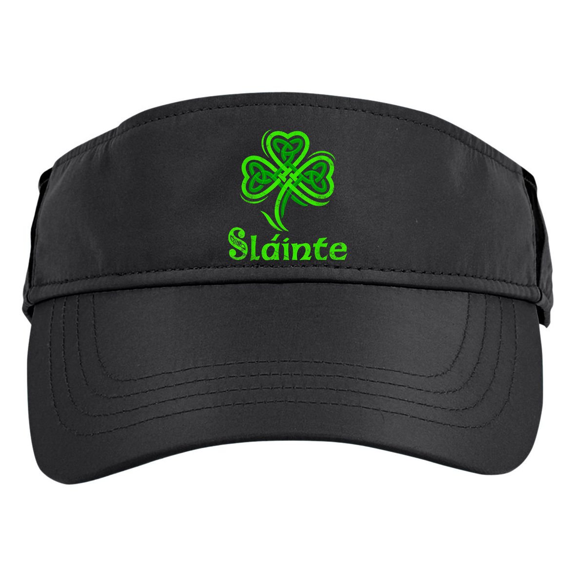 Slainte Irish Cheers Good Health St Patricks Day Slainte Adult Drive Performance Visor