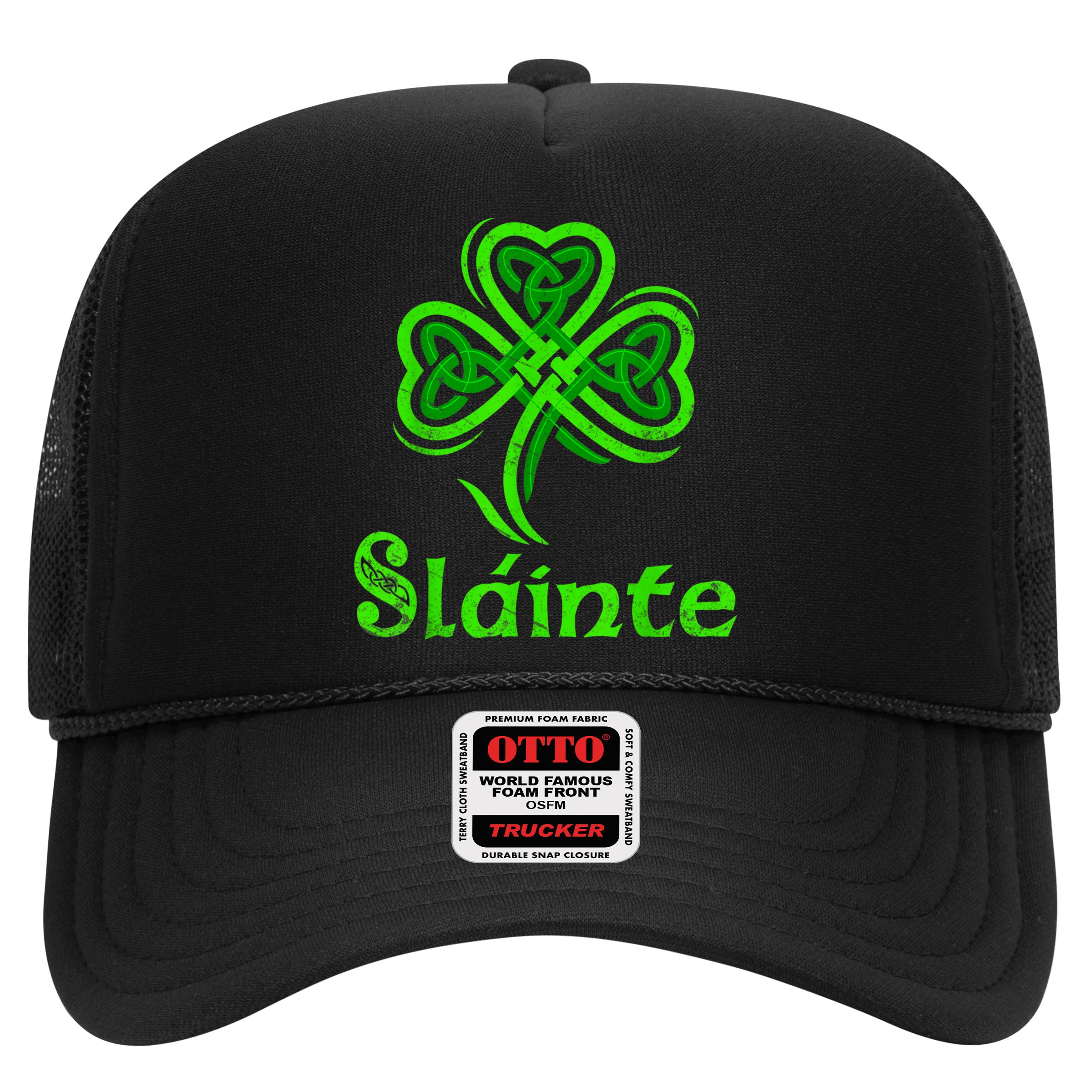 Slainte Irish Cheers Good Health St Patricks Day Slainte Hat