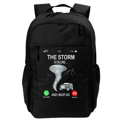 Storm Is Calling Funny Meteorologist Chasing Storm Chaser Backpack