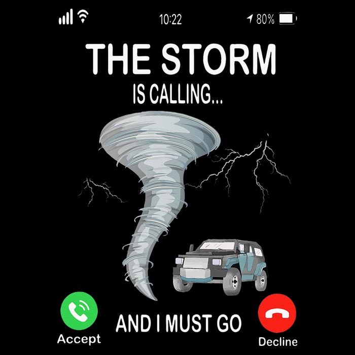 Storm Is Calling Funny Meteorologist Chasing Storm Chaser Backpack