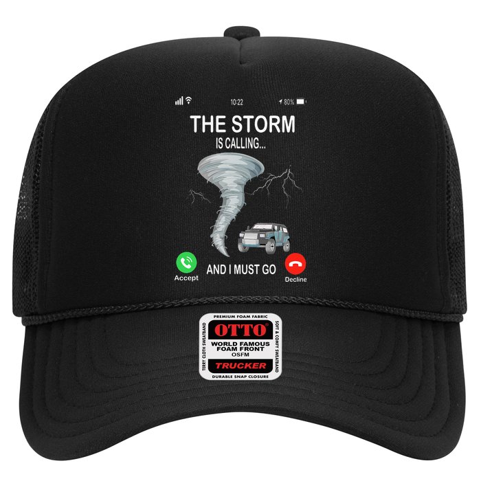 Storm Is Calling Funny Meteorologist Chasing Storm Chaser Hat