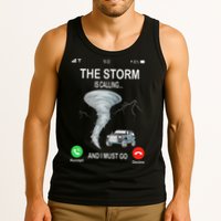 Storm Is Calling Funny Meteorologist Chasing Storm Chaser Tank Top