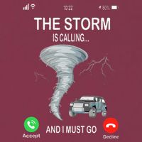 Storm Is Calling Funny Meteorologist Chasing Storm Chaser 16oz Travel Tumbler