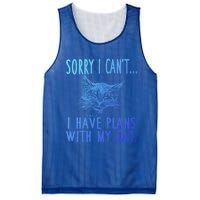 Sorry I CanT I Have Plans With My Cat Cute Cat Gift Mesh Reversible Basketball Jersey Tank